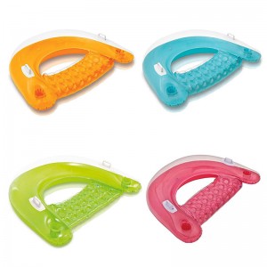 PVC PVC Précréable canapé-lit à flotteur de lit flottant chaise de plage extérieure